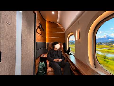 Riding Japan's Newest First-Class Capsule Bullet Train! | 🇯🇵 Supreme Class
