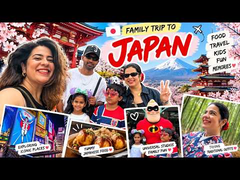2 WEEKS IN JAPAN WITH KIDS 🇯🇵 | Tokyo, Kyoto & Osaka Family Travel Vlog | Rayane Mithun