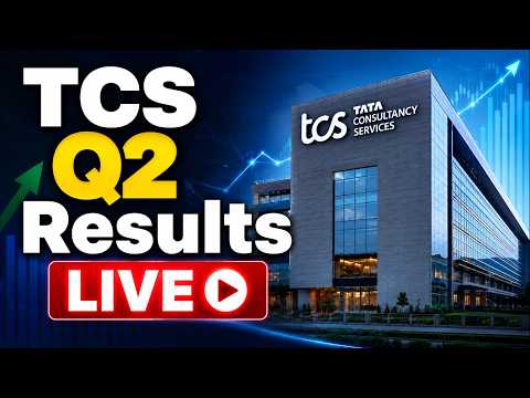 TCS Q2 Results LIVE: AI Impact On I.T. Sector | AI Disruption & Market Outlook Analysis