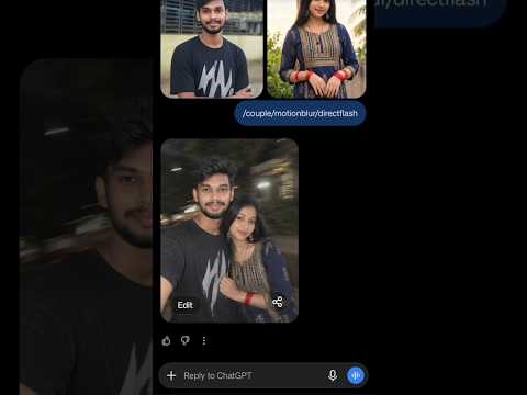 Some 😍ChatGPT Command | Couple Photo Editing #shorts #youtubeshorts #chatgpt